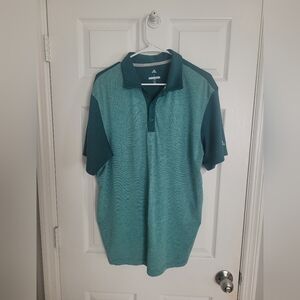 NWT Adidas Golf Men Mint Green Polo Shirt SIZE L